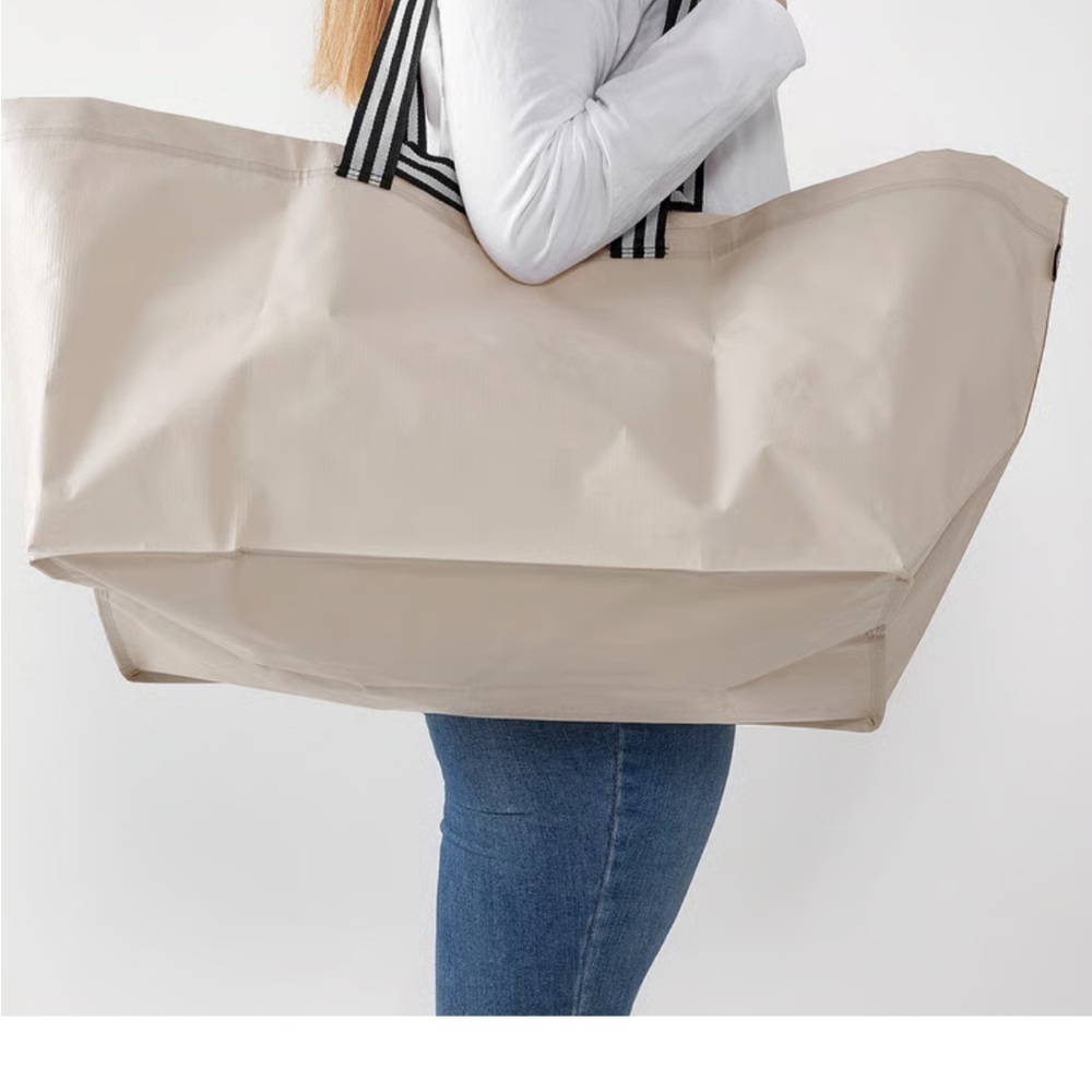 Gorysnygg IKEA Spacious Cream Shopping Bag
